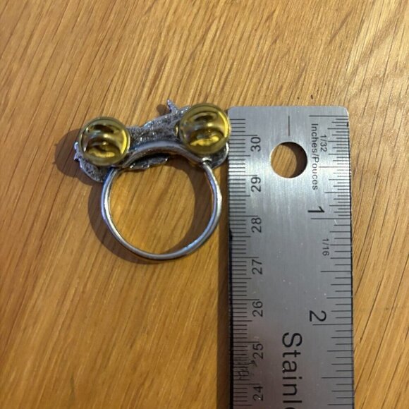 Motorcycle CRUISER BIKER PIN WITH SUNGLASS HOLDER ** MADE IN USA ** - Picture 7 of 7